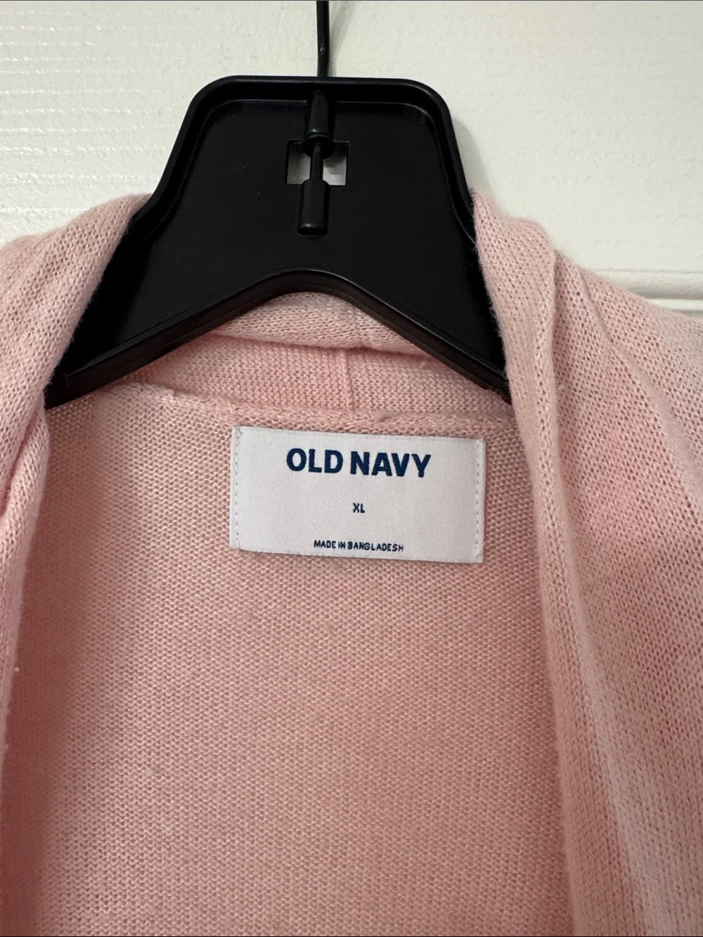 Old Navy Women's Light Pink Open Front Cardigan Sweater Size XL - Picture 2 of 6
